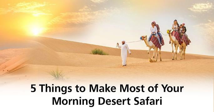5 Things to Make Most of Your Morning Desert Safari | Eagle Eyes
