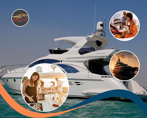 Book Azimut 50Ft Luxury Yachts on Rent with Eagle Eyes Tourism LLC