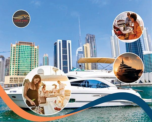 Majesty 60ft Luxury yachts on rent in Dubai with Eagle Eyes Tourism LLC